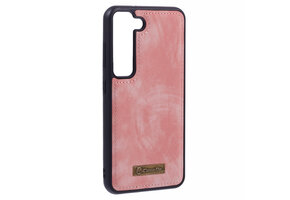 Caseme Samsung Galaxy S23  hoesje - Backcover - Lichtroze