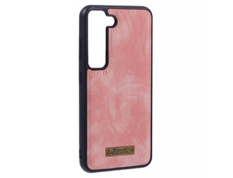 Caseme Samsung Galaxy S23  hoesje - Backcover - Lichtroze