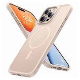 Torras iPhone 16 Pro Max hoesje – slanke, duurzame backcover met volledige MagSafe ondersteuning en schokbestendige bescherming - Woestijngoud