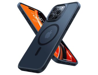 Torras iPhone 16 Pro  hoesje – slanke bescherming met MagSafe ondersteuning - Zwart