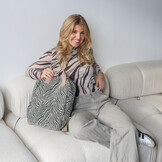 Laptoptas dames voor 13 inch en 15 inch laptops - Jacquard Aqua Pearl