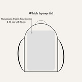 Laptoptas dames voor 13 inch en 15 inch laptops - Jacquard Aqua Pearl