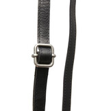 The Chesterfield Brand Valdes leren telefoontasje - Zwart