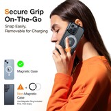 Torras Magsafe houder - Standaard - Magsafe accessoires - Zilver