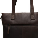The Chesterfield Brand Nunavik leren shopper - Bruin