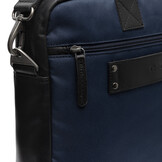 The Chesterfield Brand Narvik leren laptoptas - Navy Blauw