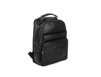The Chesterfield Brand Austin - Leren Rugzak - Zwart