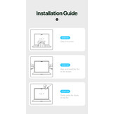 Dux Ducis MacBook Air 13 inch (2022-2025) Glazen Screenprotector Privacy - Zwart - Model A2681 / A3113 / A3240