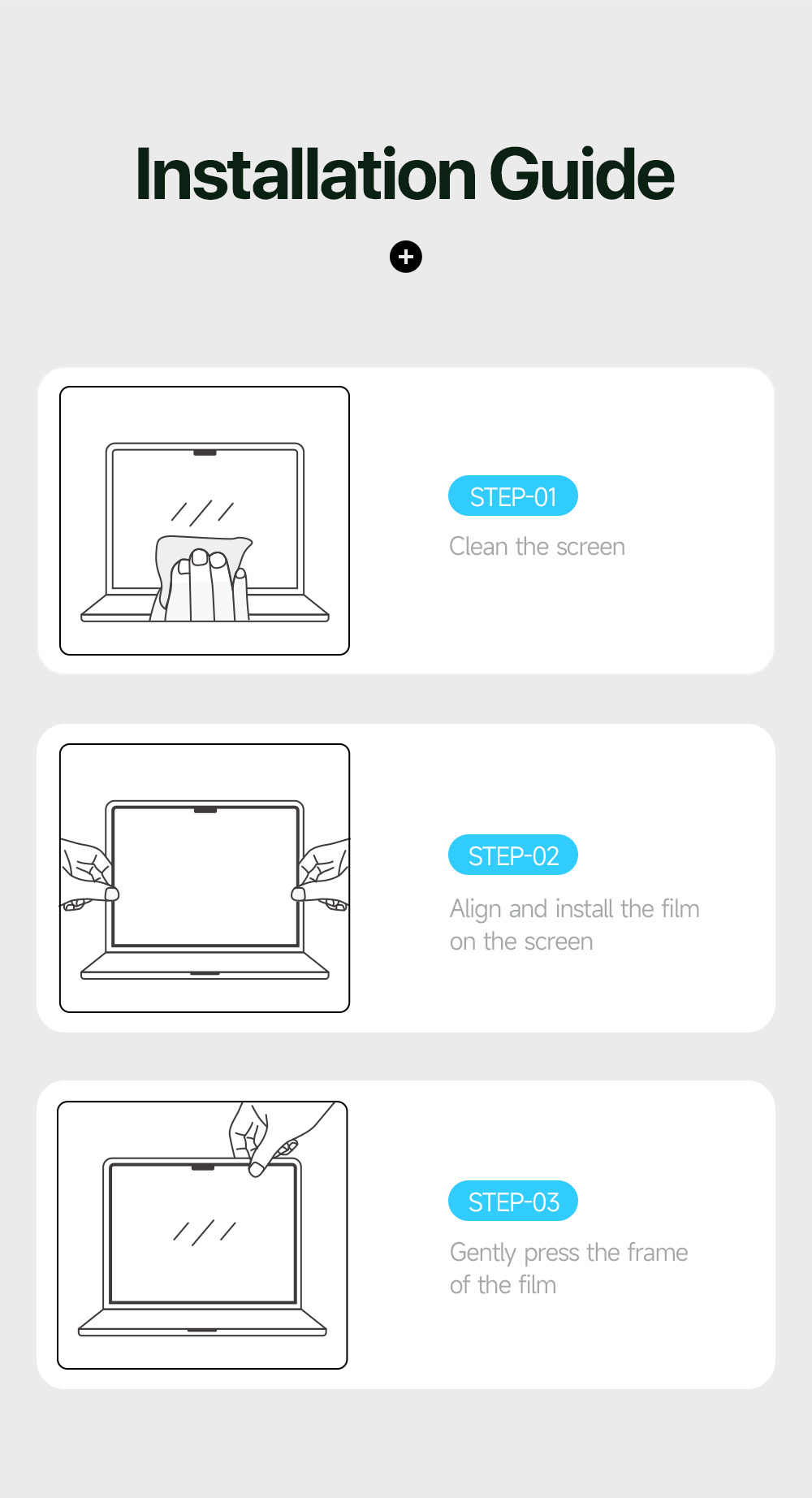 Dux Ducis MacBook Air 13 inch (2022-2026) Glazen Screenprotector Privacy - Zwart