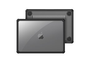 Dux Ducis MacBook Air 15 inch (2023-2026) Armor cover hoes - case - Zwart