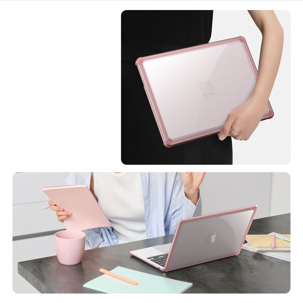 MacBook Air 15 inch (2023-2026) Armor cover hoes - Roze