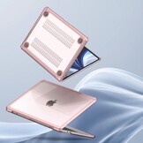MacBook Air 15 inch (2023-2025) Armor cover hoes - Roze - Model A2941 / A3114 / A3241