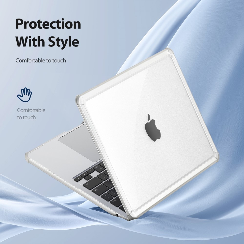 MacBook Air 15 inch (2023-2026) Armor cover hoes - Transparant
