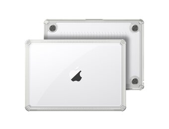 Dux Ducis MacBook Air 13 inch (2018-2020) Armor cover hoes - case - Transparant