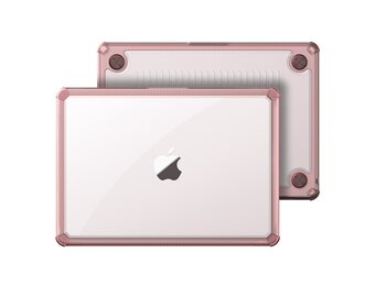 Dux Ducis MacBook Pro 13 inch (2016-2022) Armor cover hoes - case - Roze