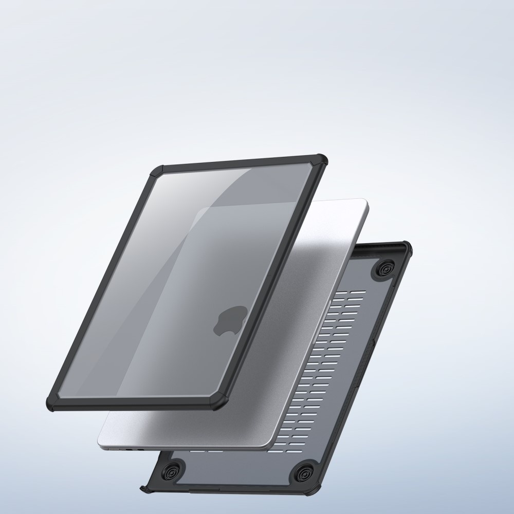 MacBook Air 13 inch (2022-2026) Armor cover hoes - Zwart