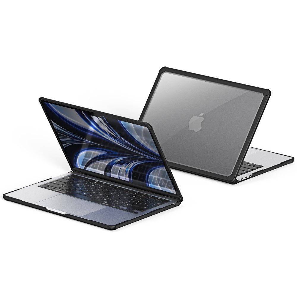 MacBook Air 13 inch (2022-2026) Armor cover hoes - Zwart