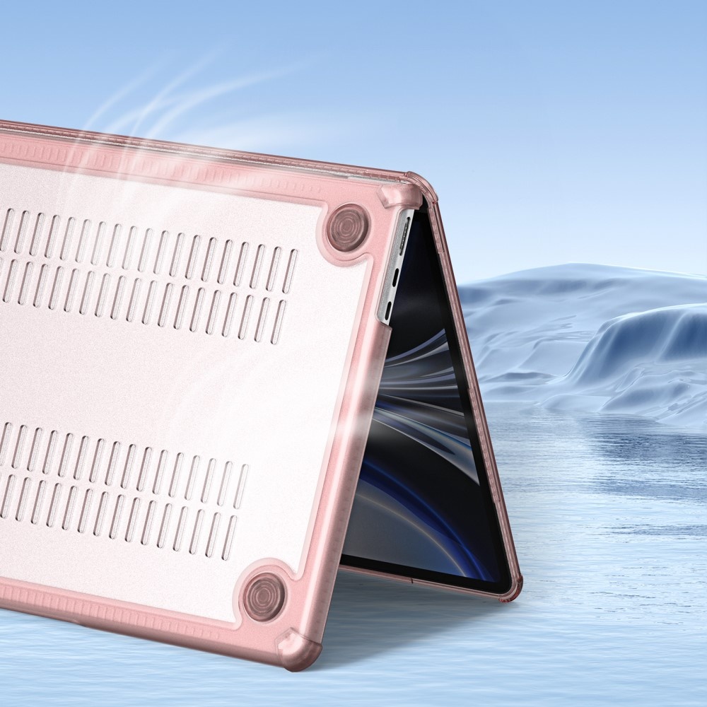 MacBook Air 13 inch (2022-2025) Armor cover hoes - Roze - Model A2681 / A3113 / A3240