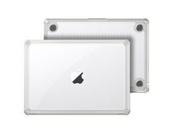 Dux Ducis MacBook Air 13 inch (2022-2025) Armor cover hoes - case - Transparant