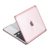 MacBook Air 15 inch (2023-2026) Armor Pattern cover hoes - Roze
