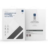 MacBook Pro 13 inch (2016-2022) Armor Pattern cover hoes - Zwart - Model A1706 / A1708 / A1989 / A2159 / A2251 / A2289 / A2338 / A2682
