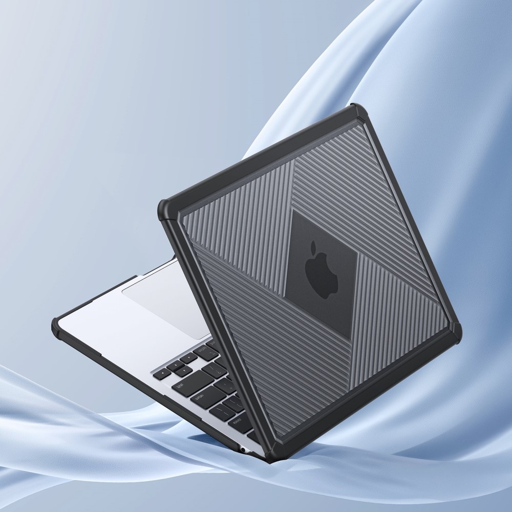 MacBook Pro 14 inch (2021-2026) Armor Pattern cover hoes - Zwart