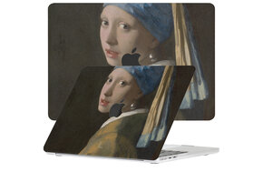 Lunso MacBook cover hoes - case - Vermeer Meisje met de Parel