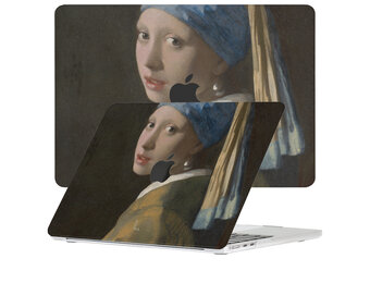 Lunso MacBook cover hoes - case - Vermeer Meisje met de Parel