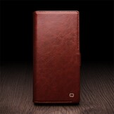 Samsung Galaxy S25 Ulltra leren bookcase hoesje - Cognac - SM-S938