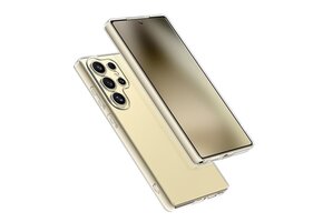 Lunso Samsung Galaxy S25 Ultra - Backcover hoes  - Transparant