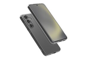 Lunso Samsung Galaxy S25 - Backcover hoes  - Transparant