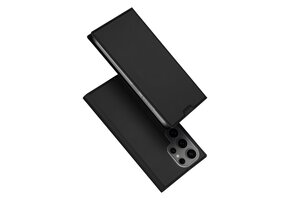 Dux Ducis Samsung Galaxy S25 Ultra - Slim bookcase hoesje - Zwart