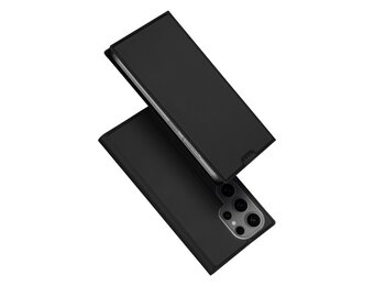 Dux Ducis Samsung Galaxy S25 Ultra - Slim bookcase hoesje - Zwart
