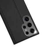 Samsung Galaxy S25 Ultra Slim Bookcase hoesje - Zwart - Model SM-S938