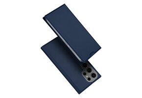 Dux Ducis Samsung Galaxy S25 Ultra - Slim bookcase hoesje - Blauw