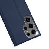 Samsung Galaxy S25 Ultra Slim Bookcase hoesje - Blauw - Model SM-S938