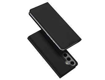 Dux Ducis Samsung Galaxy S25  - Slim bookcase hoesje - Zwart