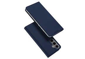 Dux Ducis Samsung Galaxy S25  - Slim bookcase hoesje - Blauw