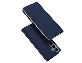 Dux Ducis Samsung Galaxy S25  - Slim bookcase hoesje - Blauw