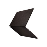 MacBook Air 13 inch (2022-2026) Leren cover hoes - Donkerbruin