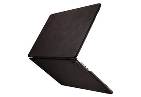 NorthLife MacBook Air 13 inch (2022-2026) Leren cover hoes - case - Donkerbruin