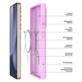 Samsung Galaxy S25 Ultra hoesje – slanke backcover met volledige MagSafe ondersteuning - Lichtroze - Model SM-S938