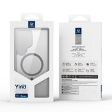 Samsung Galaxy S25 Ultra hoesje – slanke backcover met volledige MagSafe ondersteuning - Grijs - Model SM-S938