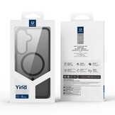 Samsung Galaxy S25 Plus hoesje – slanke backcover met volledige MagSafe ondersteuning - Zwart - Model SM-S936