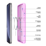 Samsung Galaxy S25 hoesje – slanke backcover met volledige MagSafe ondersteuning - Lichtroze - Model SM-S931