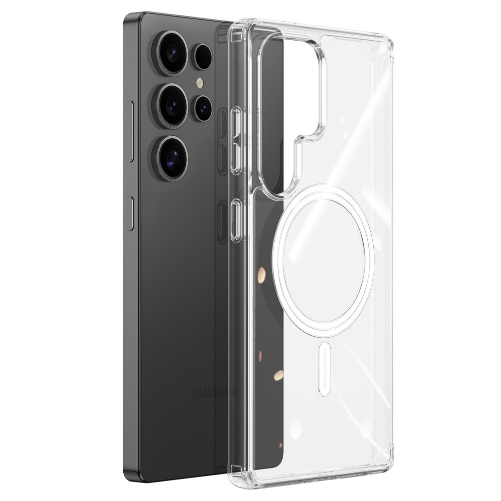 Dux Ducis Samsung Galaxy S25 Ultra hoesje Magsafe backcover - Bayer Transparant - Model SM-S938