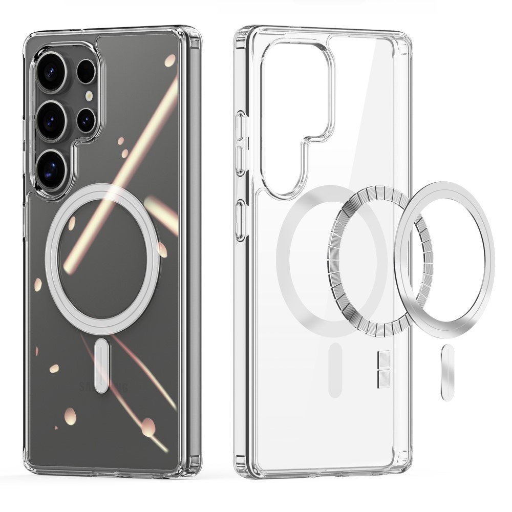 Dux Ducis Samsung Galaxy S25 Ultra hoesje Magsafe backcover - Bayer Transparant - Model SM-S938