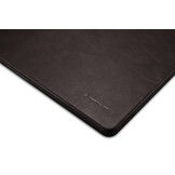 MacBook Air 15 inch (2023-2026) Leren cover hoes - Donkerbruin - Model A2941 / A3114 / A3241