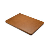 MacBook Air 15 inch (2023-2025) Leren cover hoes - Cognac - Model A2941 / A3114 / A3241