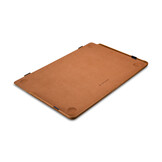 MacBook Air 15 inch (2023-2026) Leren cover hoes - Cognac